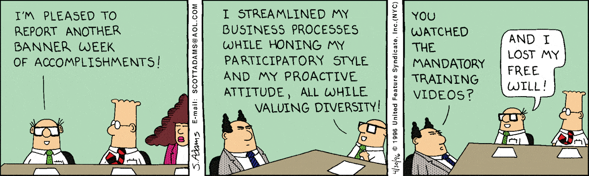 Dilbert Cartoon